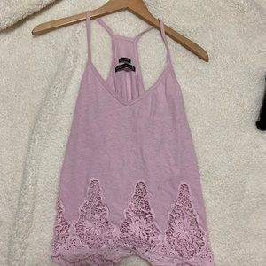 Purple pink tank top from Abercrombie and Fitch